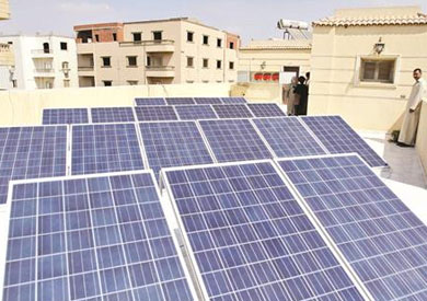 تمويل جديد لمشروعات طاقة شمسية- تصوير احمد عبد اللطيف